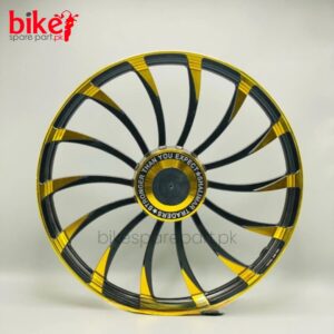 Elegant and Long-Lasting Curve Golden Alloy Rims for Honda CD70