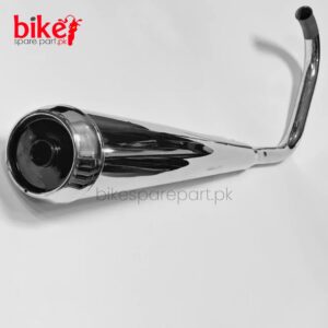 Premium Chrome Silencer for Honda CG125 by SANKEI 2011 - High-Quality Design with Enhanced Sound | Best Price in Pakistan